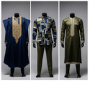 Mode africaine homme — chemise urbaine et Agbada BouBouQueens