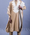 Grand Bazin Brodé Homme Soundiata — vue détail broderies bazin riche BouBouQueens