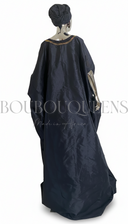 Boubou Kankou noir — vue de dos