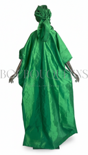 Boubou Sira vert émeraude — vue de dos