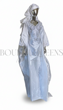 Boubou Kadiatou blanc — robe africaine BouBouQueens