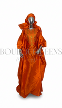 Boubou Aïssata orange — robe africaine BouBouQueens