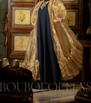 Boubou Inaré bleu marine — robe africaine BouBouQueens