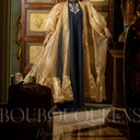 Boubou Inaré bleu marine — robe africaine BouBouQueens