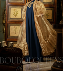 Boubou Inaré bleu marine — robe africaine BouBouQueens