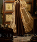 Boubou Inaré marron foncé — robe africaine BouBouQueens