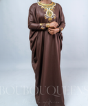 Boubou Sogolon marron foncé — robe africaine BouBouQueens