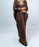Boubou Sogolon marron foncé — robe africaine BouBouQueens