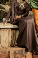 Boubou Sogolon marron foncé — robe africaine BouBouQueens