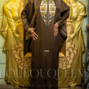 Boubou Kolokan marron foncé — robe africaine BouBouQueens