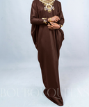 Boubou Sogolon marron foncé — robe africaine BouBouQueens